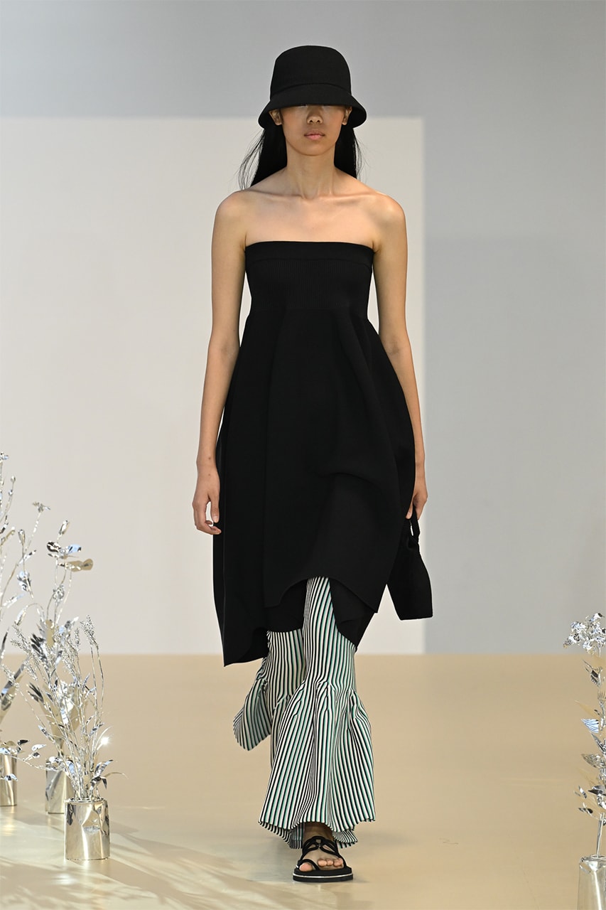 자연의 에너지를 그린 CFCL 2024 SS 컬렉션 공개, 파리 패션위크, 니트웨어, 드레스