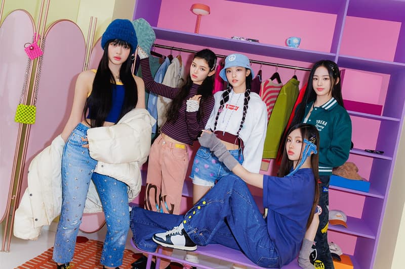 뉴진스 x 리바이스, 2023 FW 캠페인 공개, Super Shy, 리바이스 501, 리바이스 501 ®, 뉴진스 리바이스 판매처