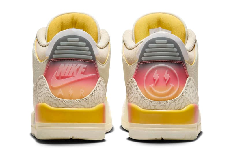 제이 발빈 x 나이키 에어 조던 3 ‘메데진 선셋’ 실루엣, 나이키 SNKRS, 나이키 드롭, 제이 발빈 신상, 나이키 한정, 제이 발빈 한정판