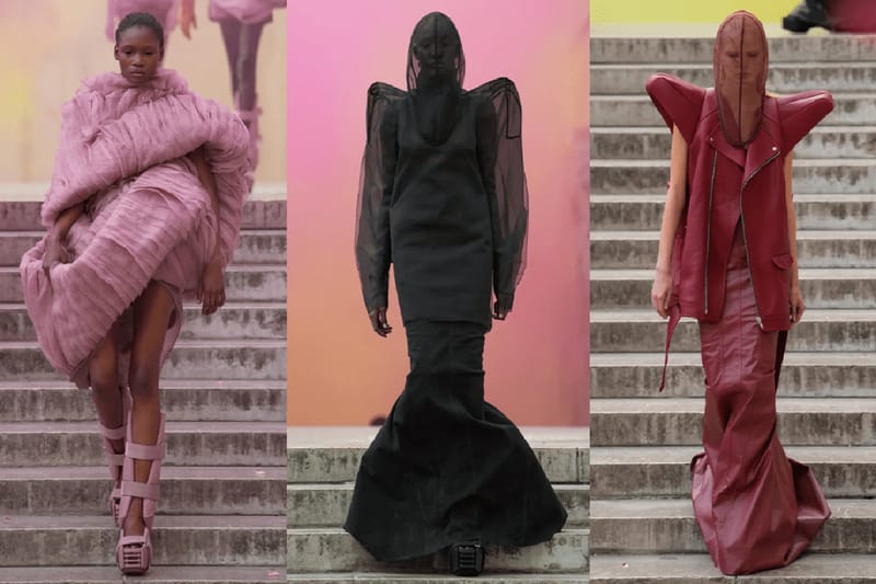 릭 오웬스 2024 SS 컬렉션 공개