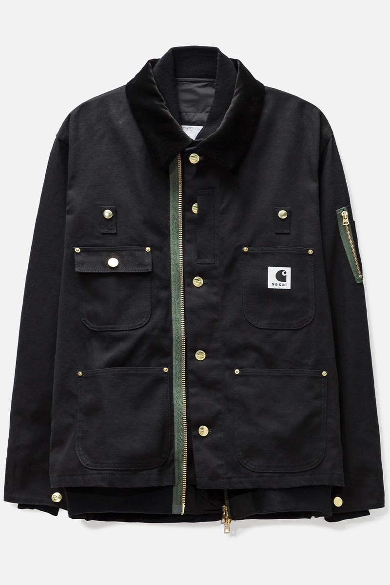HBX, 사카이 x 칼하트 WIP 2023 FW 컬렉션 발매, HBX, sacai, carhartt wip, work in progress, 하입비스트, Hbx 발매, 사카이 칼하트, 사카이 x 칼하트