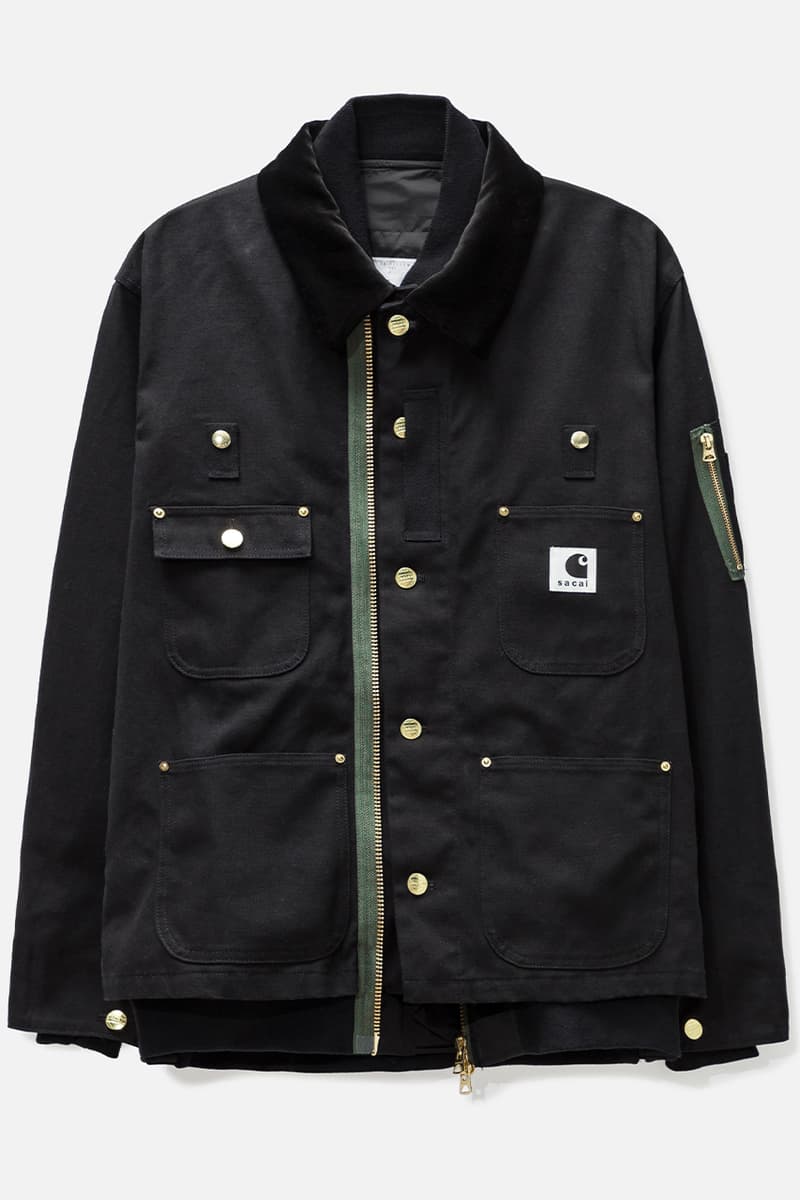 HBX, 사카이 x 칼하트 WIP 2023 FW 컬렉션 발매, HBX, sacai, carhartt wip, work in progress, 하입비스트, Hbx 발매, 사카이 칼하트, 사카이 x 칼하트