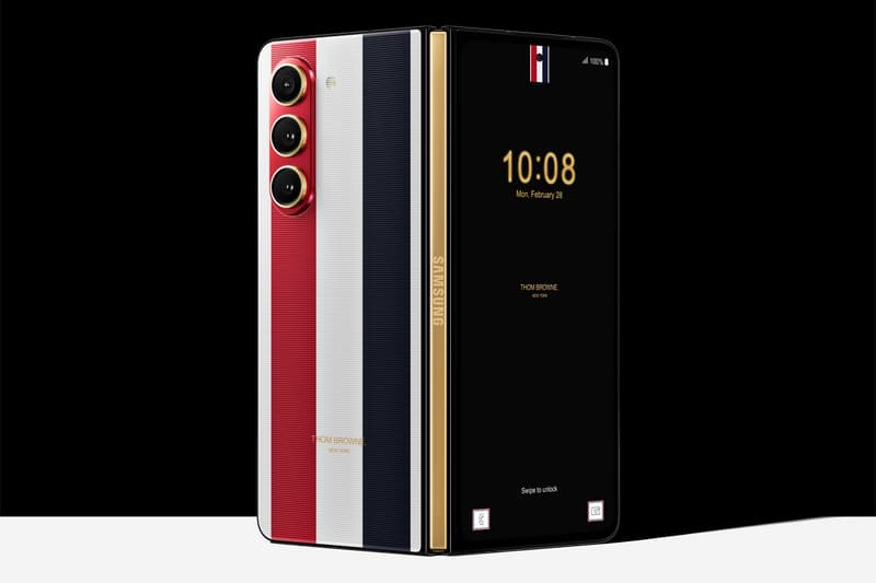 삼성 갤럭시 Z 폴드5 톰브라운 에디션, 하이엔드 협업의 새로운 영역 samsung galaxy fold 5 thom browne highend collaboration