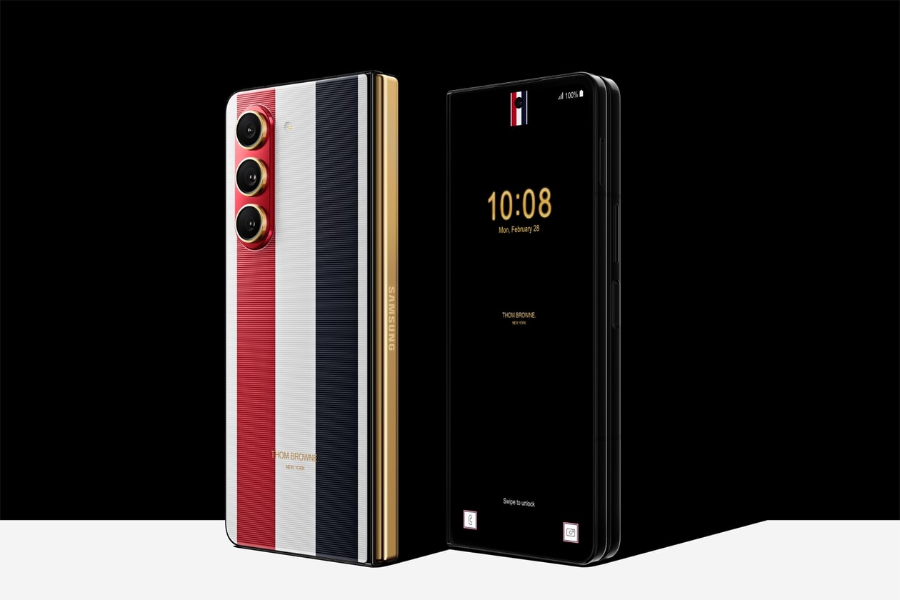 삼성 갤럭시 Z 폴드5 톰브라운 에디션, 하이엔드 협업의 새로운 영역 samsung galaxy fold 5 thom browne highend collaboration