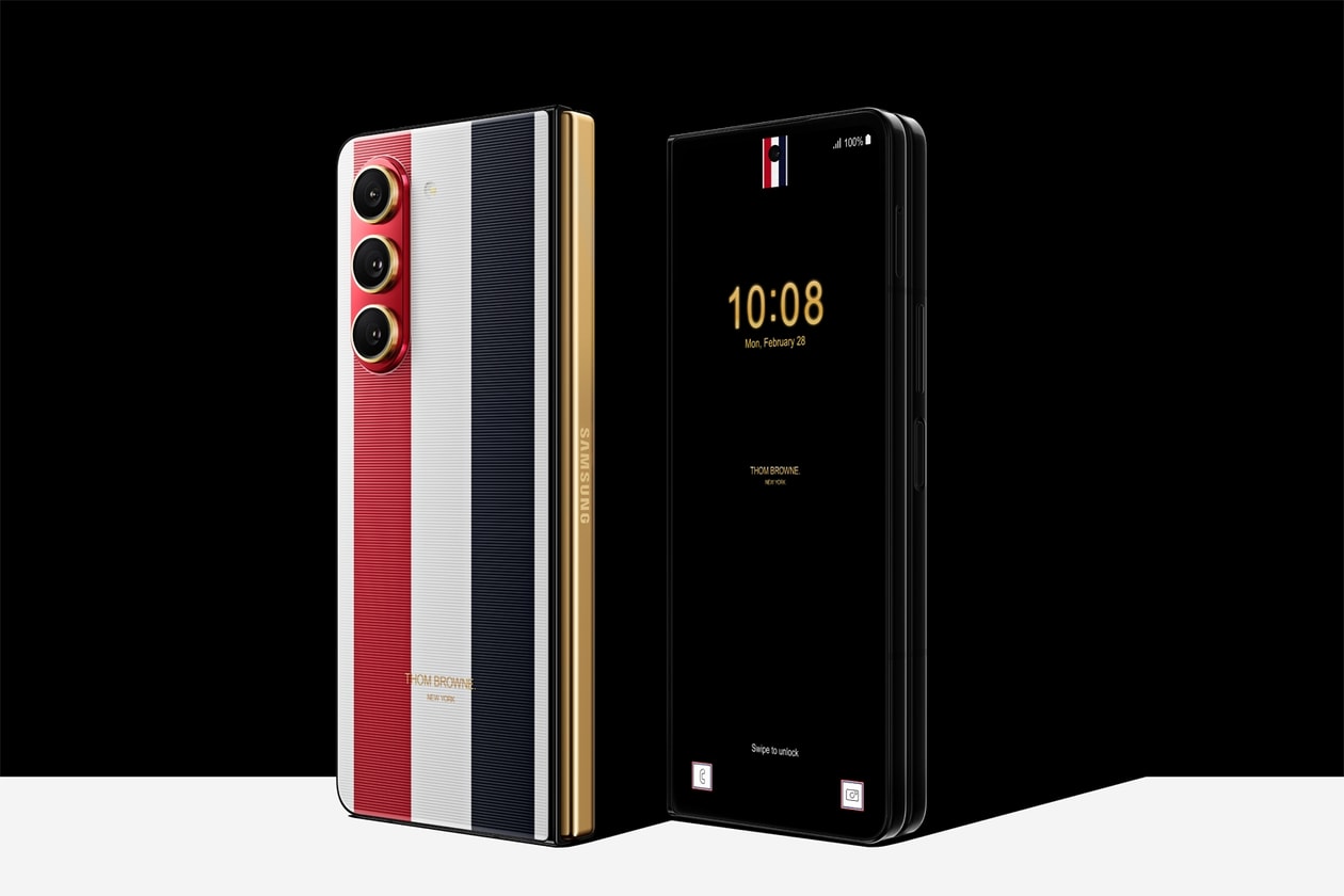 삼성 갤럭시 Z 폴드5 톰브라운 에디션, 하이엔드 협업의 새로운 영역 samsung galaxy fold 5 thom browne highend collaboration