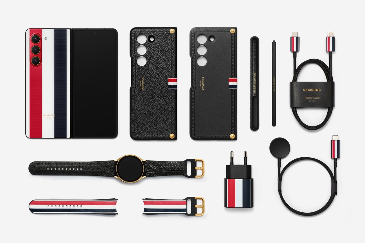 삼성 갤럭시 Z 폴드5 톰브라운 에디션, 하이엔드 협업의 새로운 영역 samsung galaxy fold 5 thom browne highend collaboration