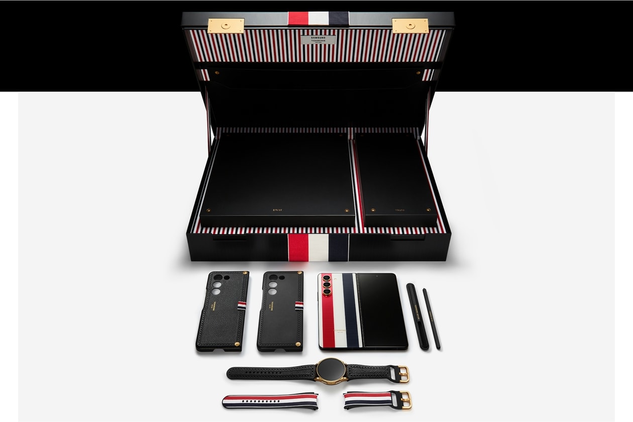 삼성 갤럭시 Z 폴드5 톰브라운 에디션, 하이엔드 협업의 새로운 영역 samsung galaxy fold 5 thom browne highend collaboration