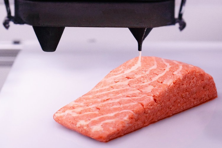 3D 프린터기로 제작한 연어가 판매된다