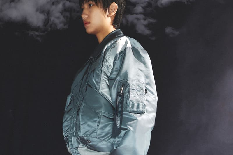 산산기어 x 알파 인더스트리 컬렉션 공개, sansan gear, alpha industries, 김세훈, 산산기어, cwu 45p