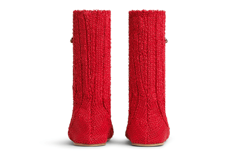 크리스마스에 딱, 보테가 베네타 도메니카 부츠 출시 정보, 니트, 생분해성 가죽