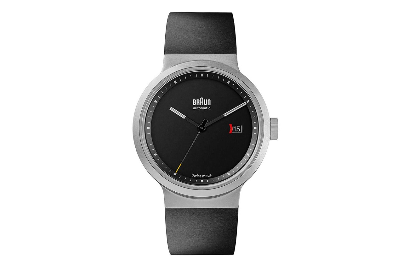 브라운, 브랜드 최초의 스위스제 시계 출시, swiss, braun, automatic, dieter rams, 디터 람스, 애플, 디자이너, 애플 시계, 디터 람스 시계