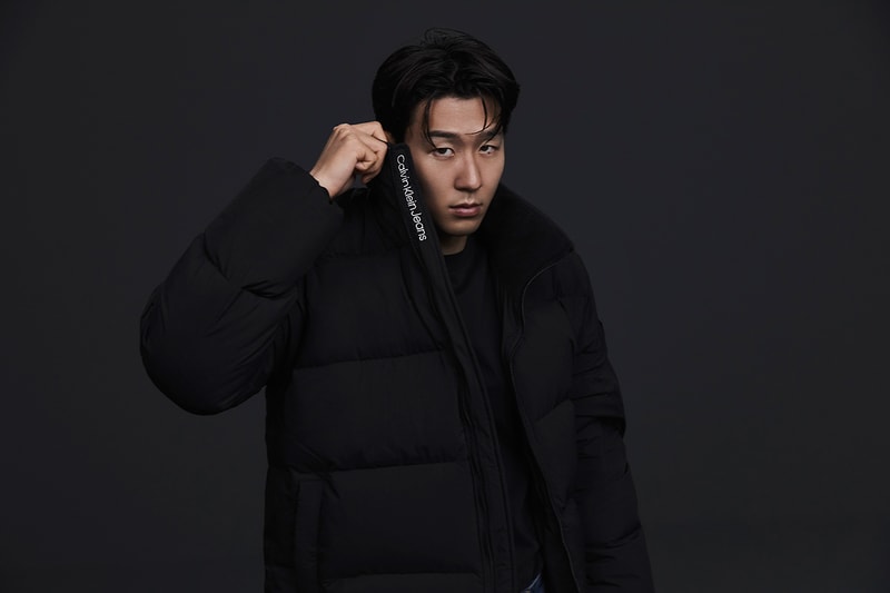 손흥민 참여, 캘빈클라인 2023 FW 푸퍼 재킷 컬렉션 화보 살펴보기, 손흥민 화보, 손흥민 CK
