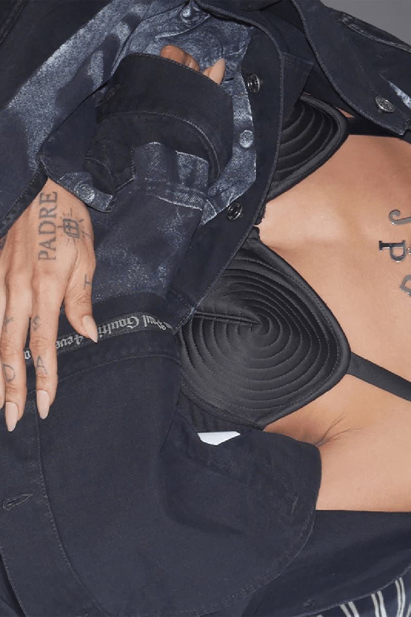 장 폴 고티에, ‘TATTOO’ 캡슐 컬렉션 출시, 장 폴 고티에 타투, 원피스, 시스루 톱, 데님 셋업, 데님 추천, 2023 컬렉션, 장 폴 고티에 아카이브