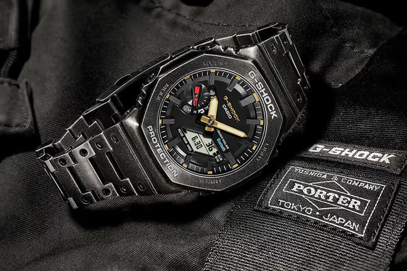 포터 x 지샥 한정판 시계가 출시된다, porter, gshock, 포터 가방, 지샥 시계