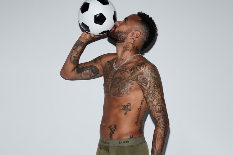 스킴스, 네이마르가 등장하는 남성복 런칭 캠페인 화보 공개