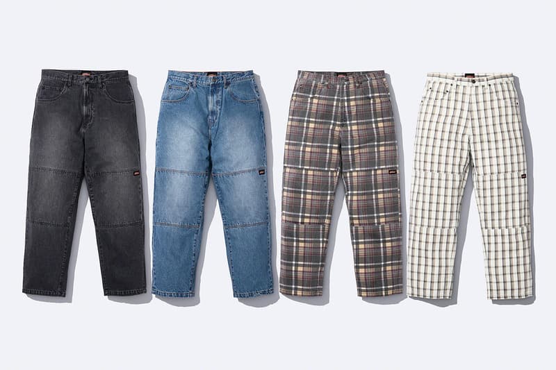 슈프림 x 디키즈 2023 가을 컬렉션 공개, supreme, dickies, 슈프림, 워크웨어, 디키즈. 디키즈 팬츠