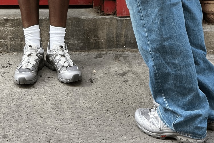 슬램 잼 x 살로몬 XT 퀘스트 1 ‘실버’ 퍼스트룩