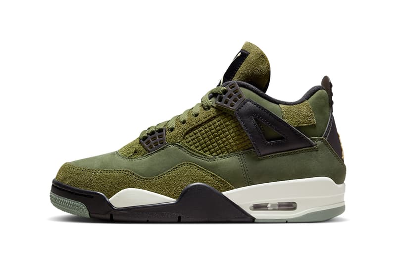 에어 조던 4 크래프트 '미디엄 올리브' 출시 정보, air jordan, nike, 에어 조던, 스니커, 농구화