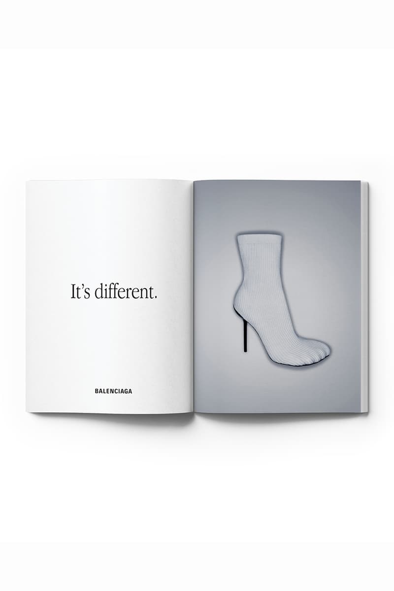 발렌시아가의 새로운 캠페인, ‘IT’S DIFFERENT’ 살펴보기, 발렌시아가 3XL 스니커, 발렌시아가 라인스톤 숄더백, 발렌시아가 뮬, 발렌시아가 바이커 부츠