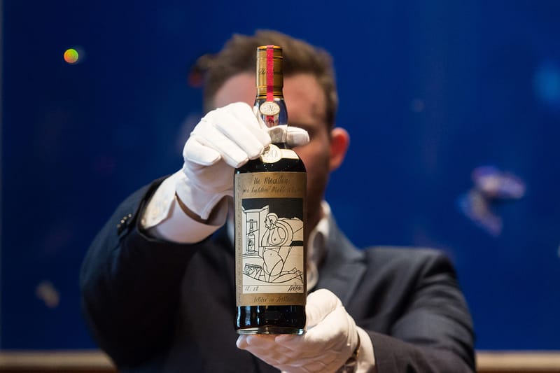 맥캘란 위스키, 약 35억 원에 낙찰되며 주류 경매 최고가 기록 갱신