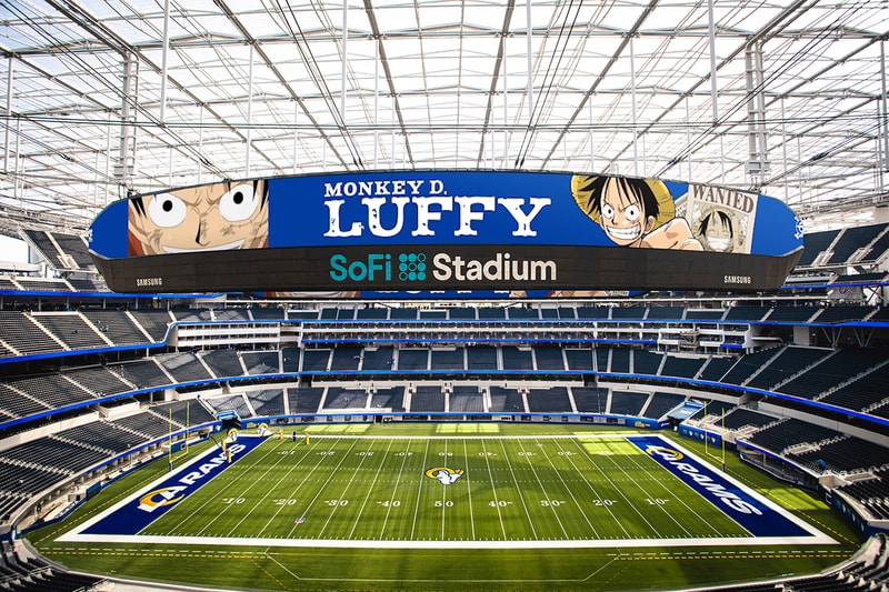 NFL 로스앤젤레스 램스와 ‘원피스’가 협업한다, NFL 원피스, 원피스 미국, 원피스 타밍스퀘어, 원피스 해외 반응