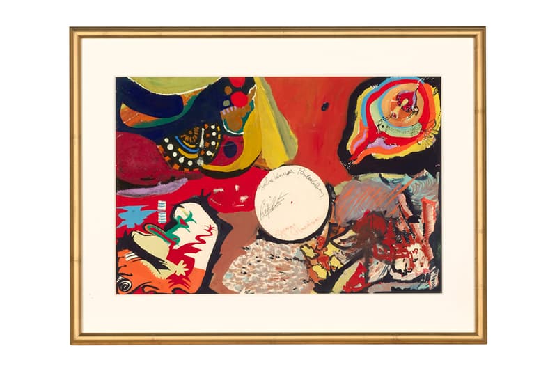 비틀즈, 경매, 그림, 폴 매카트니, 존 레논, 링고 스타, 조지 해리슨,