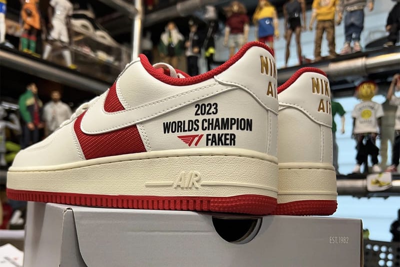 쿨레인, T1 ‘리그 오브 레전드’ 팀을 위한 커스텀 나이키 에어 포스 1 공개