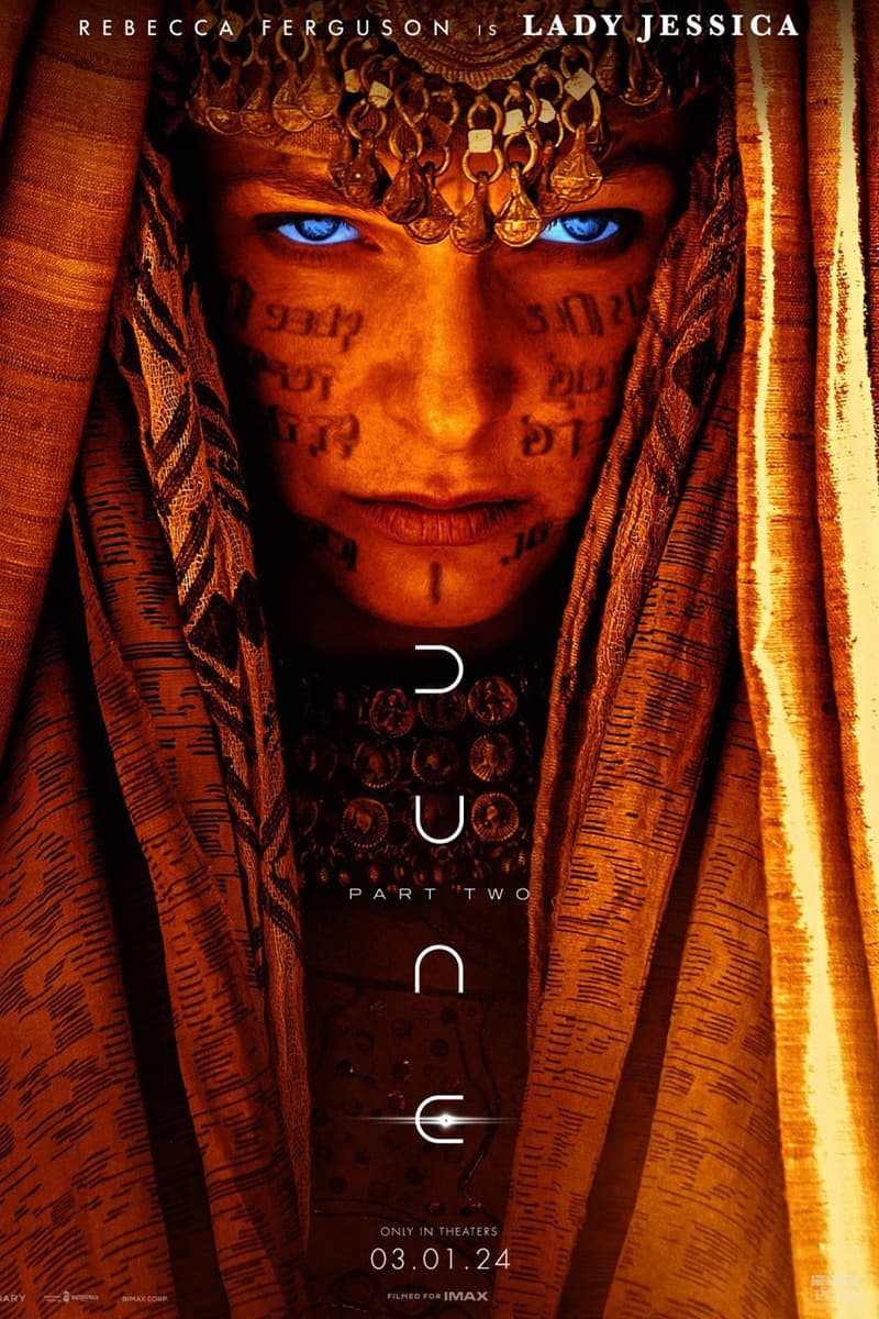 ‘듄: 파트 2’의 새로운 공식 포스터가 공개됐다, dune, part 2, timothee chalamet, zendaya, 젠데이아