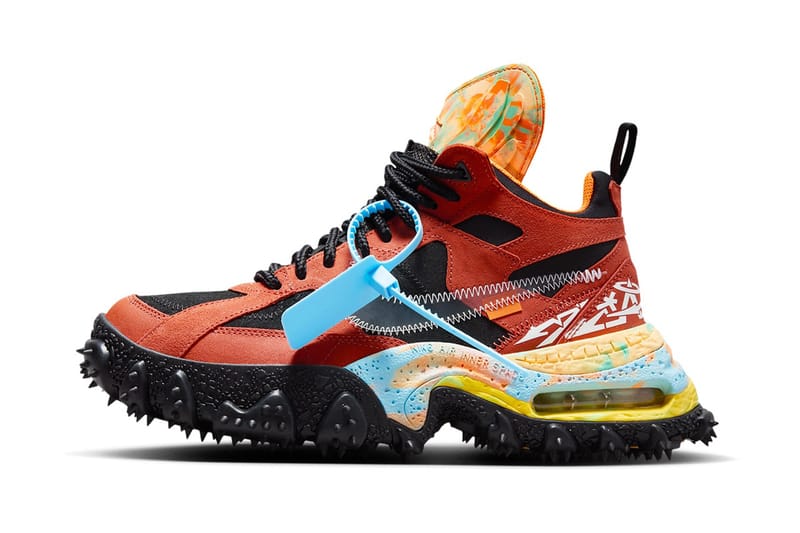 오프 화이트 x 나이키 ‘에어 테라 포마’ 실루엣 공개