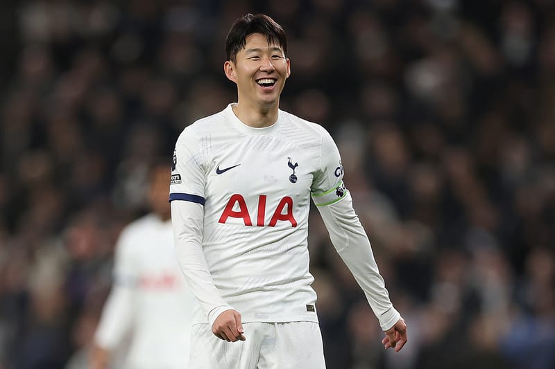 손흥민, 점프맨 로고 그려진 유니폼 입고 경기에 나선다?