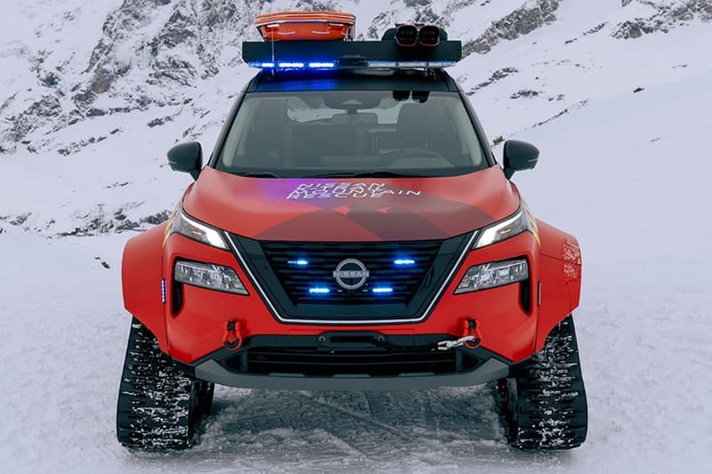 닛산, X-트레일 산악 구조 차량 공개, nissan, x-trail, x-trail mountain rescue, 스노우 트레일, 이젤, 설산 차량, 눈길 차량, 스노우 체인