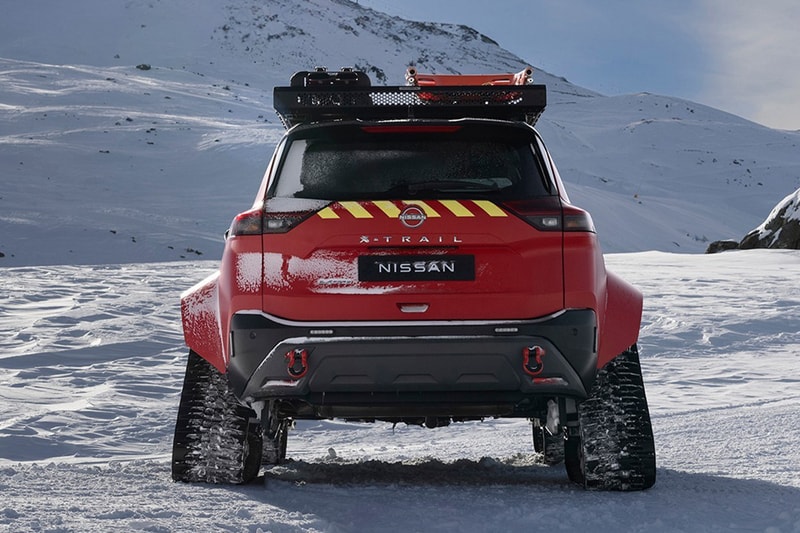 닛산, X-트레일 산악 구조 차량 공개, nissan, x-trail, x-trail mountain rescue, 스노우 트레일, 이젤, 설산 차량, 눈길 차량, 스노우 체인