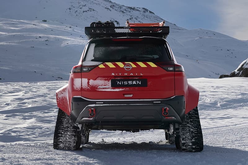 닛산, X-트레일 산악 구조 차량 공개, nissan, x-trail, x-trail mountain rescue, 스노우 트레일, 이젤, 설산 차량, 눈길 차량, 스노우 체인