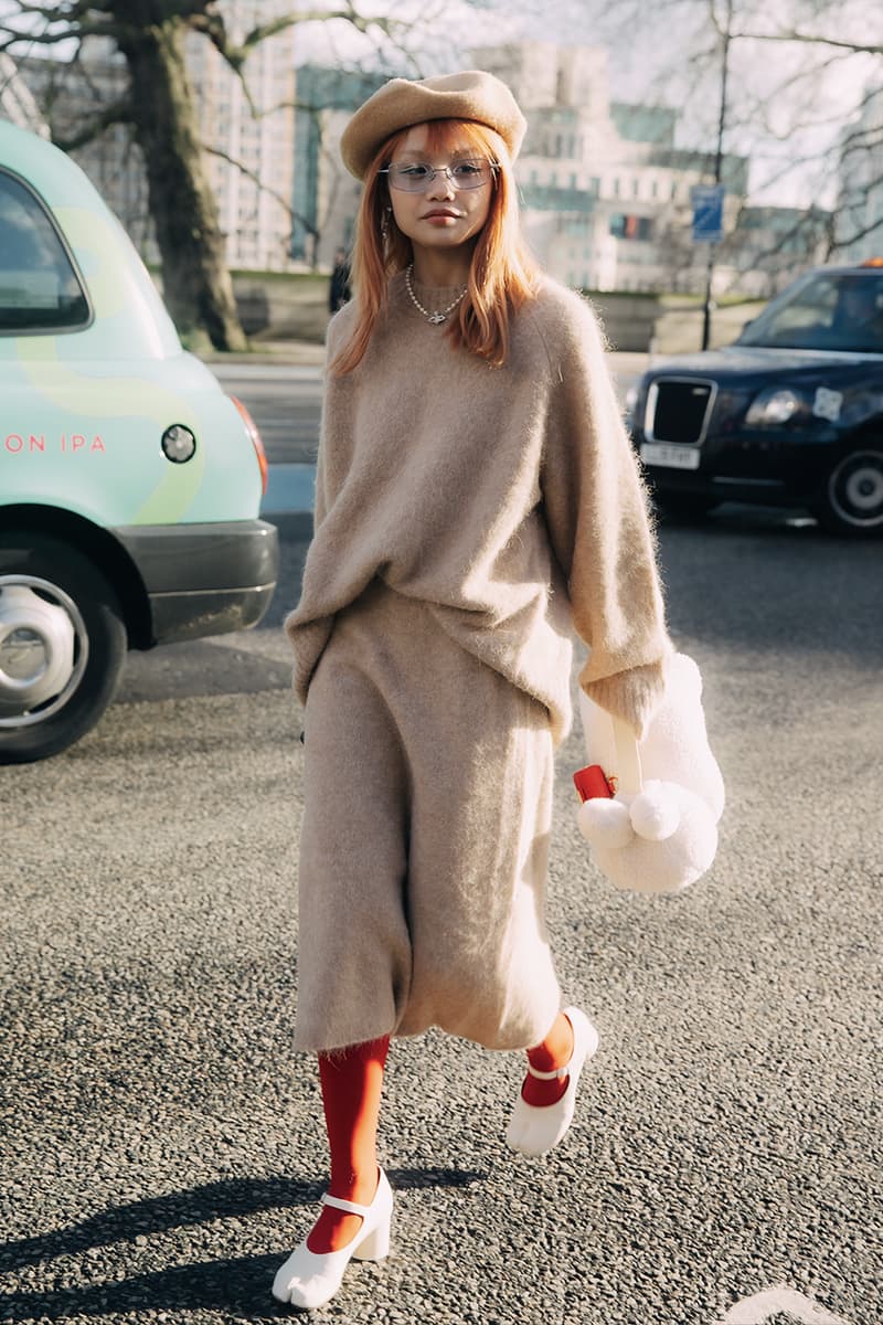 ‘하입비스트’ 포착, 2024 FW 런던 패션위크 스트리트 스타일, hypebeast, streetstyle, streetsnap, 런던 패션, 버버리, 시몬 로샤, jw 앤더슨, 영국 패션
