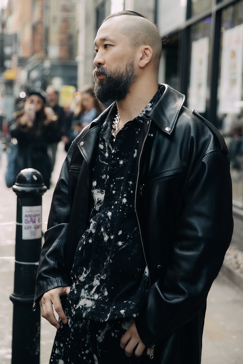‘하입비스트’ 포착, 2024 FW 런던 패션위크 스트리트 스타일, hypebeast, streetstyle, streetsnap, 런던 패션, 버버리, 시몬 로샤, jw 앤더슨, 영국 패션