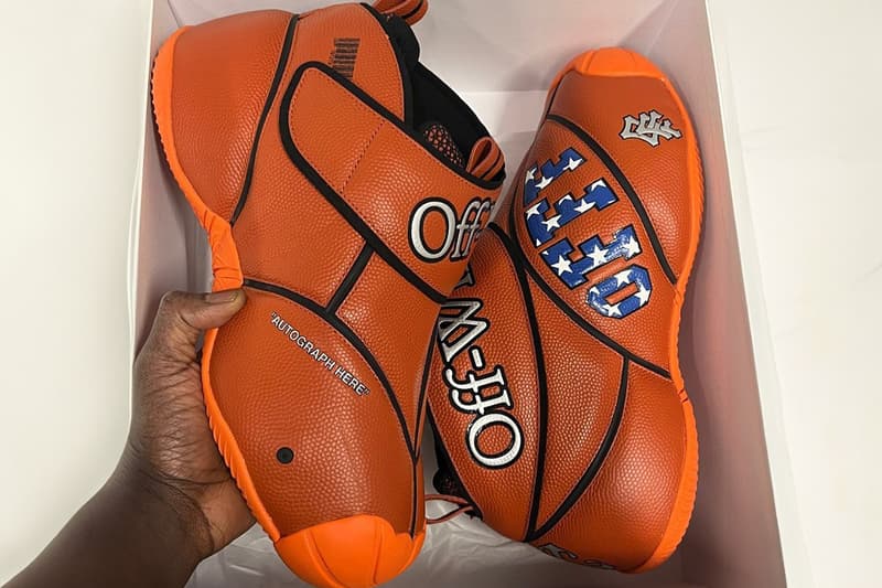 오프 화이트가 농구공 모양의 스니커를 출시한다, off white, basketball, off white, 농구공, 농구, basketball game, bolbol, 버질 아블로