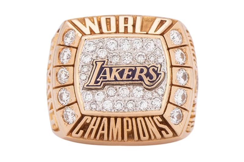 코비 브라이언트의 첫 번째 NBA 우승 반지가 경매에 출품됐다, LA 레이커스 로스앤젤레스, GOAT, 나이키, 아디다스, 맘바