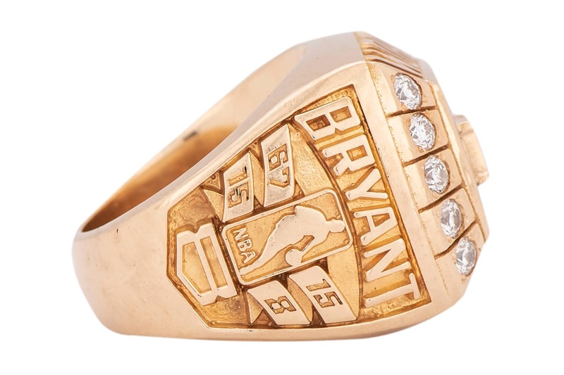 코비 브라이언트의 첫 번째 NBA 우승 반지가 경매에 출품됐다, LA 레이커스 로스앤젤레스, GOAT, 나이키, 아디다스, 맘바
