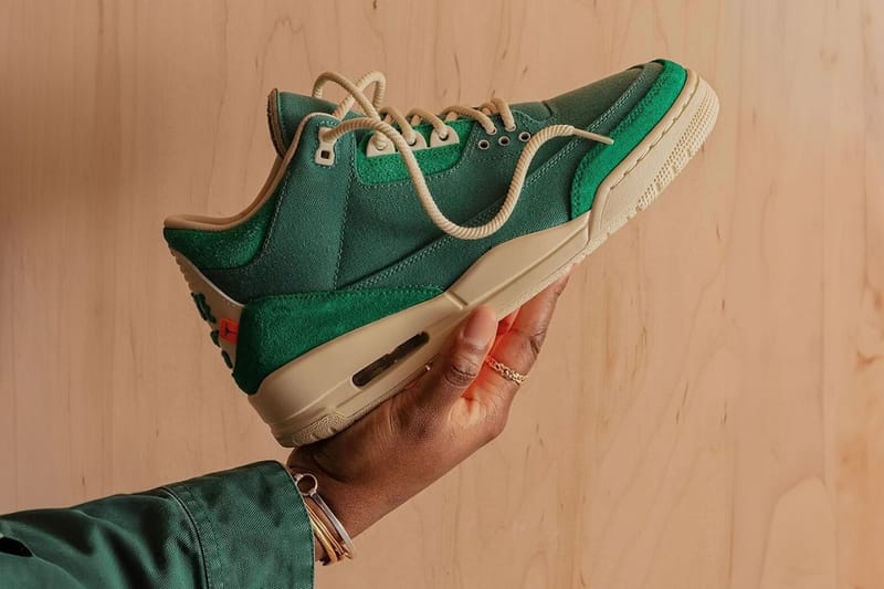 니나 샤넬 애브니 x 에어 조던 3 출시