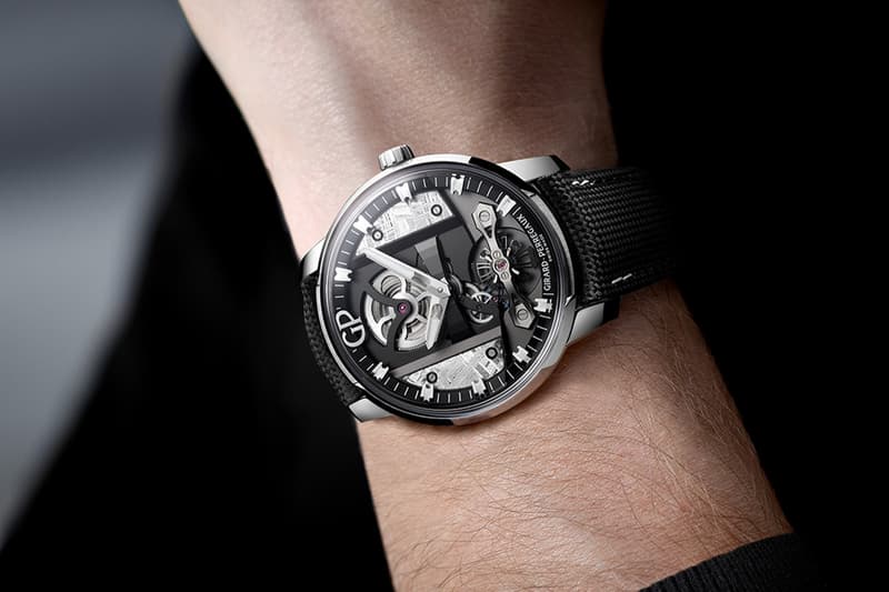 제라드-페리고, 운석 다이얼이 들어간 ‘프리 브릿지 메테오라이트’ 공개, girard perregaux, 제라드 페리고 시계, 지라드 페리고, 운석 시계, 운석 다이얼, 비싼 시계, 뚜르비용, 투르비용