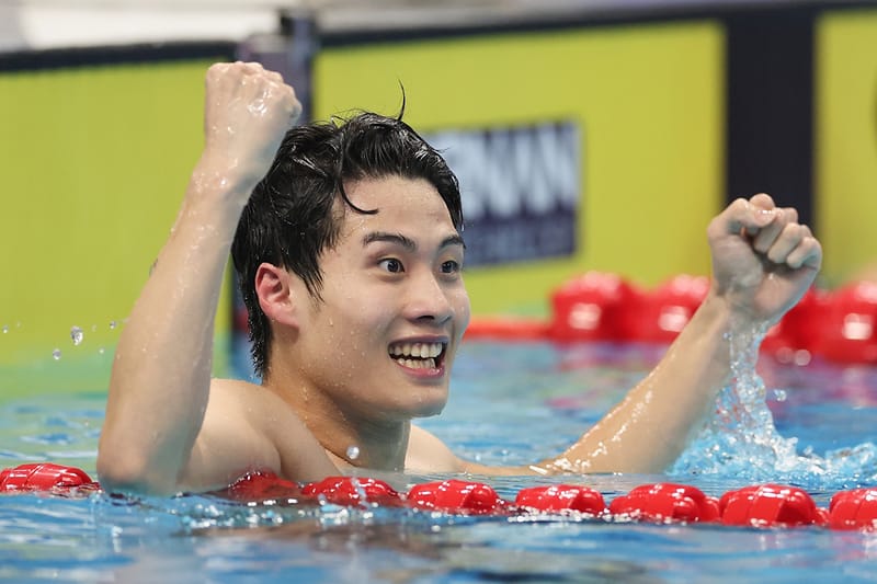 황선우, 수영 국가대표 선발전 자유형 100ｍ 부문 1위