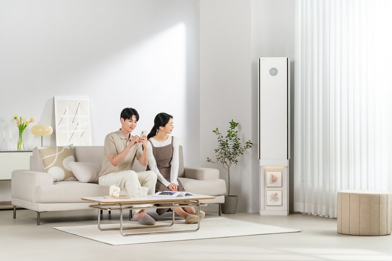 AI 스마트케어로 차별화된 LG 휘센 뷰 에어컨 출시