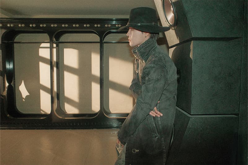 딘 등장, 떠그클럽 2024 FW 컬렉션 ‘Bio Soldier’ 룩북 공개, 밀리터리, 군복, 카우보이햇, 데님 수트