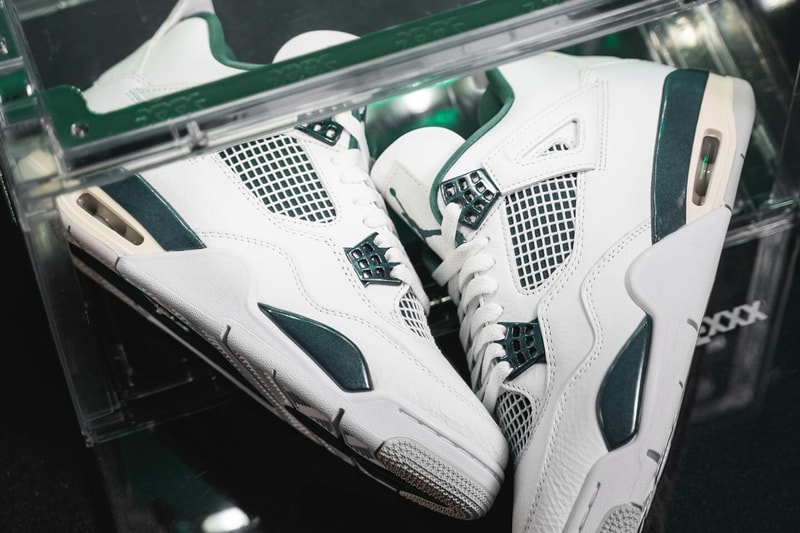 에어 조던 4 ‘옥시다이즈드 그린’의 이미지가 공개됐다, air jordan, 나이키, nike, snkrs, nike air jordan, nike air jordan 4, 나이키 에어 조던 4, 에어 조던 4 신발., 에어 조던 4 그린, 