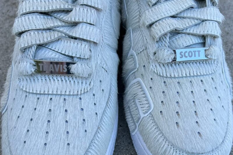 트래비스 스콧이 공개한 새로운 CPFM과 나이키 협업 에어 포스 1 로우