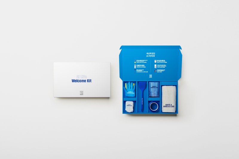 삼성전자, 나이스웨더 협업 한정판 굿즈 ‘HAVE A GOOD AI LIFE’ 공개  samsung nice weather AI life welcome kit