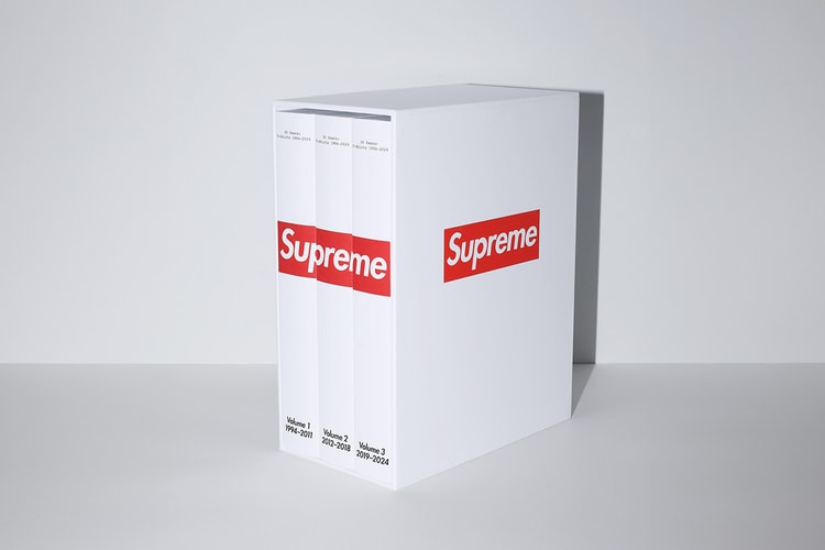 슈프림 ‘30주년 기념 티셔츠 1994-2024’ 책 출시