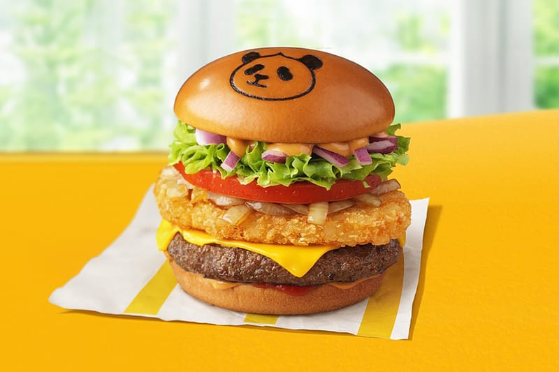한국맥도날드가 푸바오 버거를 출시한다