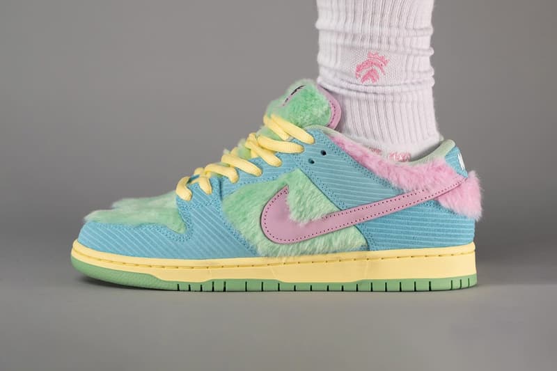베르디 x 나이키 SB 덩크 로우 ‘비스티’의 실착 이미지가 공개됐다, Verdy, Nike SB, Visty, 나이키 SB, 나이키 덩크 로우, 나이키 SB, 덩크 신발, 덩크 스니커즈, 덩크 스니커, 베르디 작가,