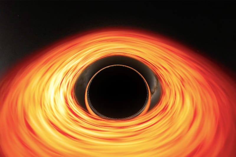 나사가 만든 블랙홀 내부 영상이 공개됐다